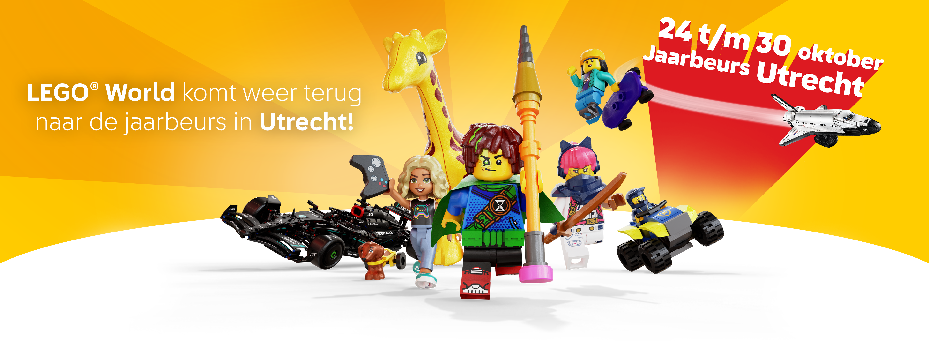 LEGO® World komt weer terug naar de Jaarbeurs in Utrecht!